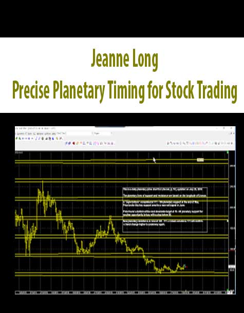 [Download Now] Jeanne Long – Precise Planetary Timing for Stock Trading