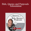 Jeffrey Gitomer - Bids