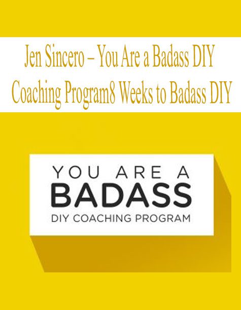 [Download Now] Jen Sincero – You Are a Badass DIY Coaaching Program