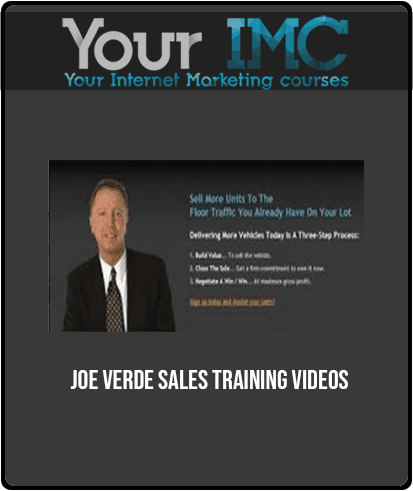 Joe Verde - Sales Training Videos