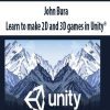 [Download Now] John Bura – Learn to make 2D and 3D games in Unity®