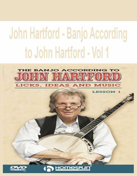 [Pre-Order] John Hartford - Banjo According to John Hartford - Vol 1