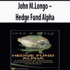 John M.Longo – Hedge Fund Alpha