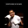 Johnny Nguyen - Howto Box in 10 Days