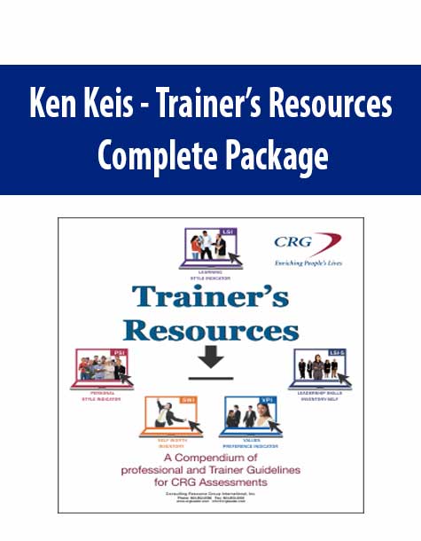 [Download Now] Ken Keis - Trainer’s Resources Complete Package