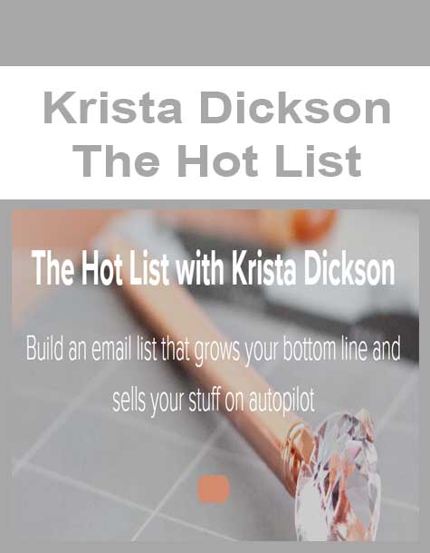 [Download Now] Krista Dickson - The Hot List