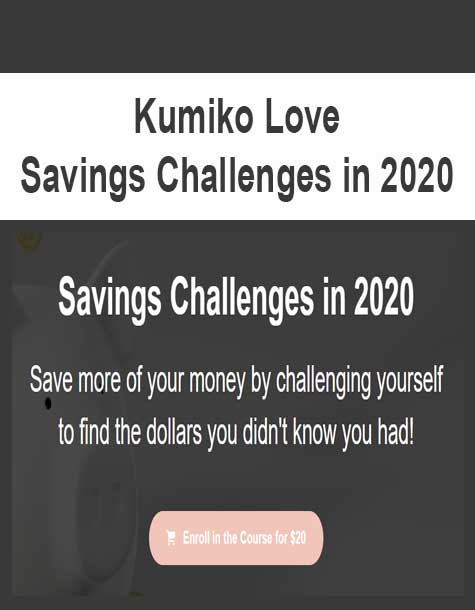 [Download Now] Kumiko Love - Savings Challenges in 2020