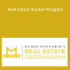 Manny Khoshbin - Real Estate Starter Program