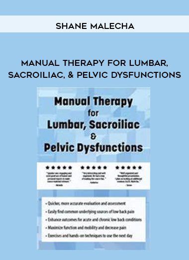 [Download Now] Manual Therapy for Lumbar