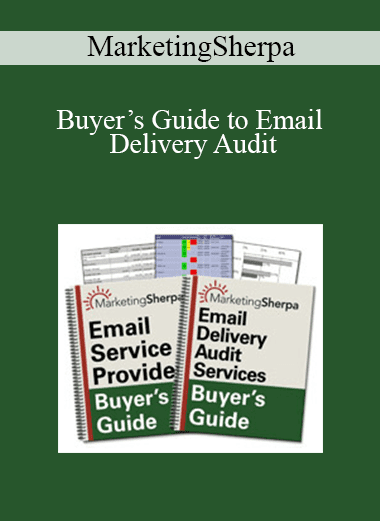 MarketingSherpa - Buyer’s Guide to Email Delivery Audit