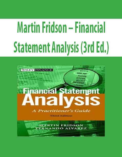 Martin Fridson – Financial Statement Analysis (3rd Ed.)