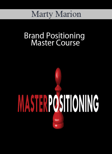 Marty Marion - Brand Positioning Master Course