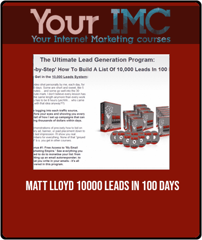 Matt Lloyd 10000 Leads in 100 Days