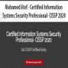 [Download Now] Mohamed Atef - Certified Information Systems Security Professional- CISSP 2020