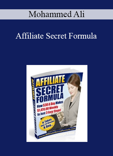 Mohammed Ali - Affiliate Secret Formula