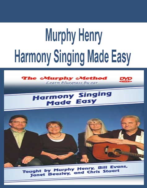 [Pre-Order] Murphy Henry - Harmony Singing Made Easy