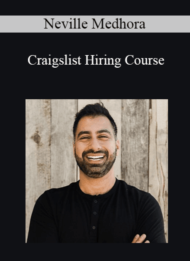 Neville Medhora - Craigslist Hiring Course