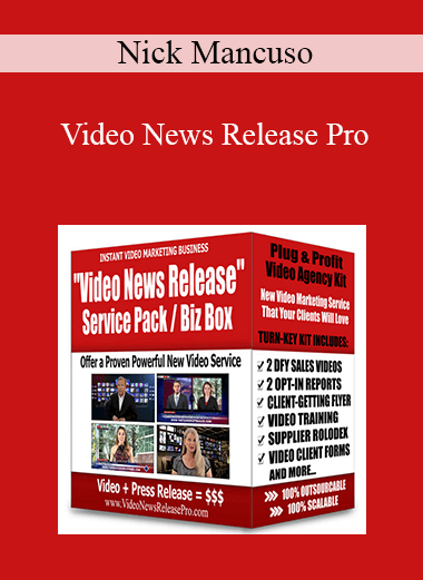 Nick Mancuso - Video News Release Pro