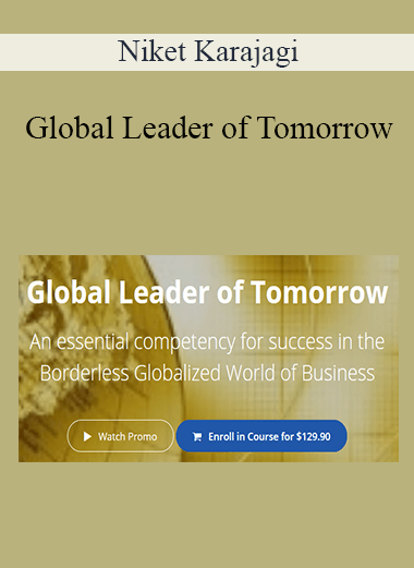 Niket Karajagi - Global Leader of Tomorrow