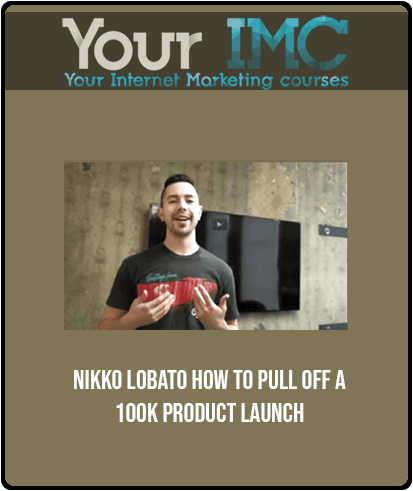 Nikko Lobato - How To Pull Off A 100k Product Launch