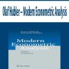 Olaf Hubler – Modern Econometric Analysis