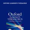 Oxford Learner’s Thesaurus