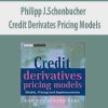 Philipp J.Schonbucher – Credit Derivates Pricing Models