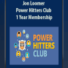 Jon Loomer - Power Hitters Club - 1 Year Membership