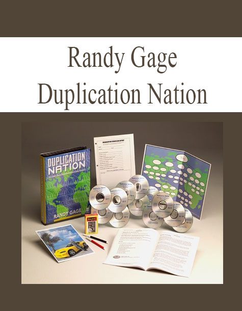 [Download Now] Randy Gage – Duplication Nation