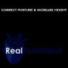 Correct Posture & Increase Height - Realsubliminal