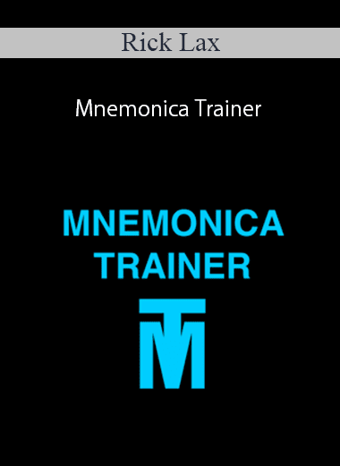 Rick Lax – Mnemonica Trainer