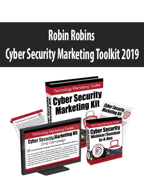 [Download Now] Robin Robins – Cyber Security Marketing Toolkit 2019