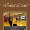 [Download Now] Sifu Fernandez - WingTchunDo - Lesson 27 - Chi Sao - Reactivating Your Joints For Great Chi Sao