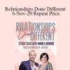 Simone Milasas & Brendon Watt - Relationships Done Different 6-Nov-20 Repeat Price