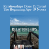 Simone Milasas & Brendon Watt - Relationships Done Different The Beginning Apr-19 Noosa