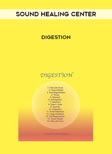 [Download Now] Sound Healing Center – Digestion