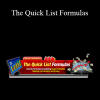 Steven Johnson - The Quick List Formulas