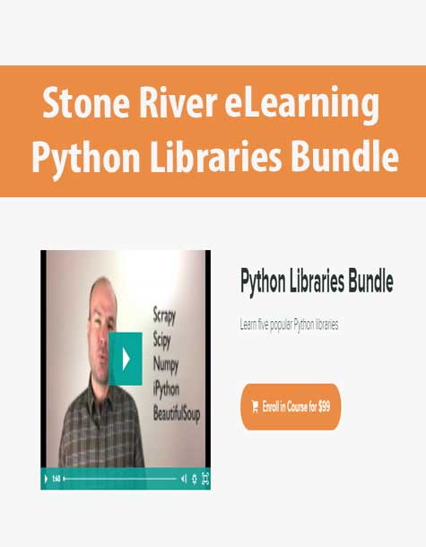 [Download Now] Stone River eLearning – Python Libraries Bundle