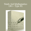 Subliminal Shop - Study Aid Mathematics (4G - Type B)