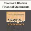 Thomas R.Ittelson – Financial Statements