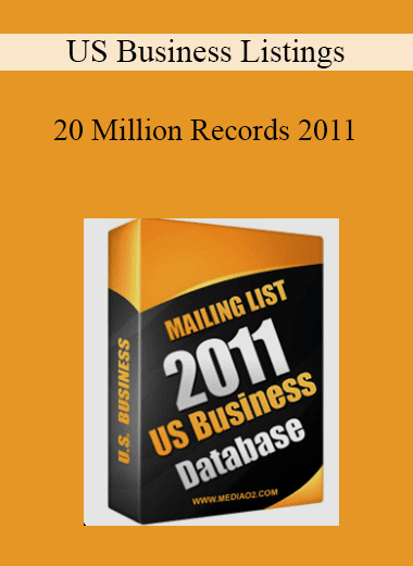 US Business Listings - 20 Million Records 2011