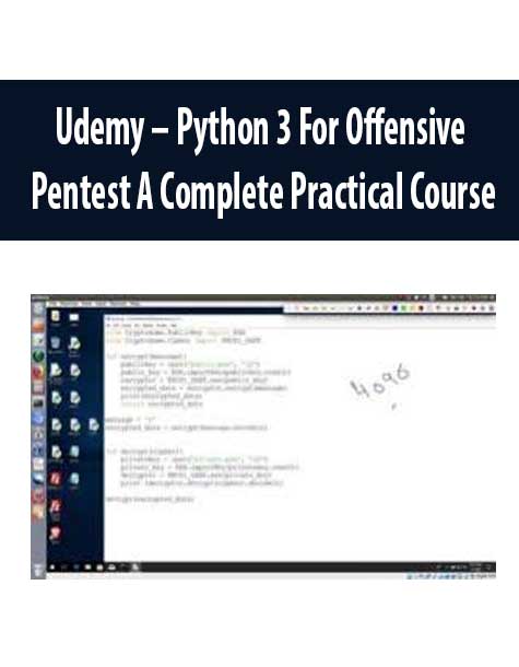 Udemy – Python 3 For Offensive Pentest A Complete Practical Course