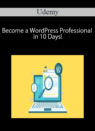 Udemy - Become a Wordpress Professional in 10 Days!