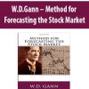 W.D.Gann – Method for Forecasting the Stock Market