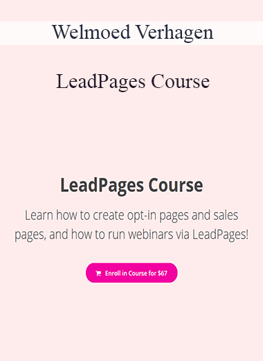 Welmoed Verhagen - LeadPages Course