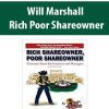 Will Marshall – Rich Poor Shareowner