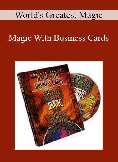 World's Greatest Magic - Magic With Business Cards