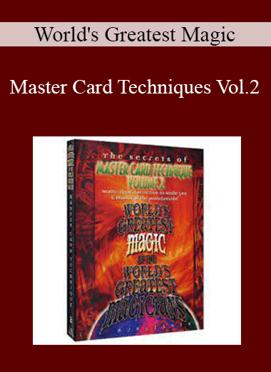 World's Greatest Magic - Master Card Techniques Vol.2