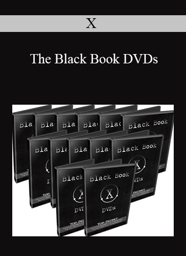 X - The Black Book DVDs