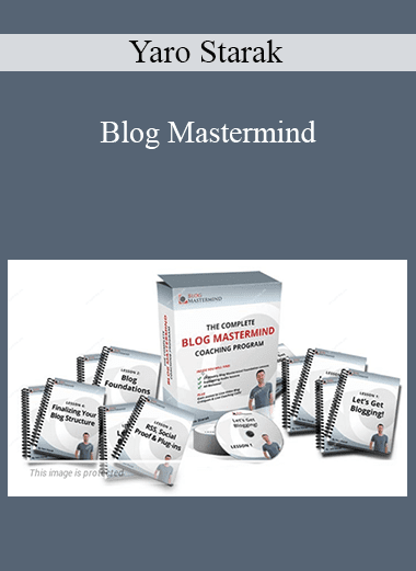 Yaro Starak - Blog Mastermind